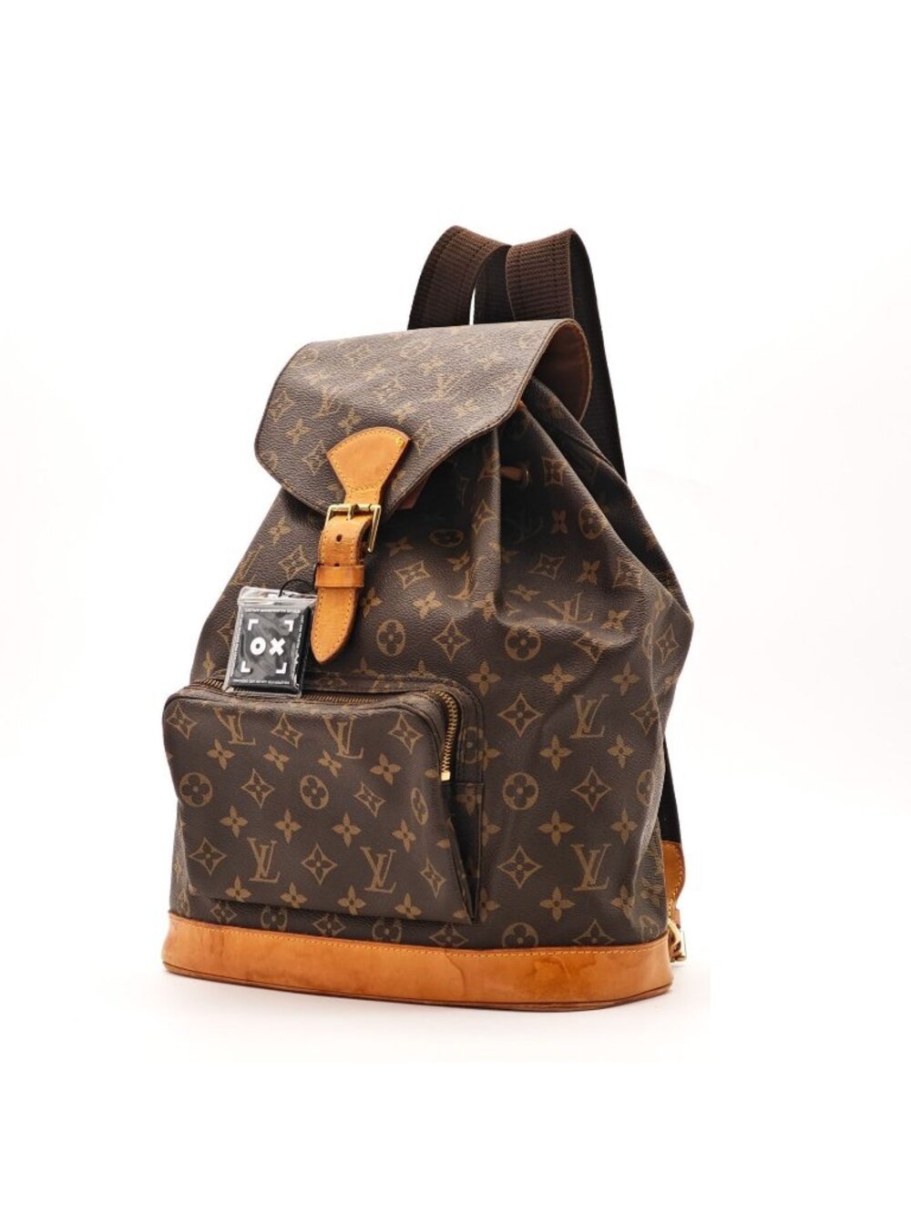Louis Vuitton Montsouris GM Backpack Diaper Bag Brown
